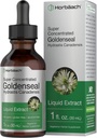 Horbäach Goldenseal Wurzel Tinktur | 1 Fl Oz | Flüssige Extrakt Ergänzung | Hydrastis Canadensis Kräuter Tropfen | Alkoholfrei | Vegetarisch, Non-GMO und Glutenfrei