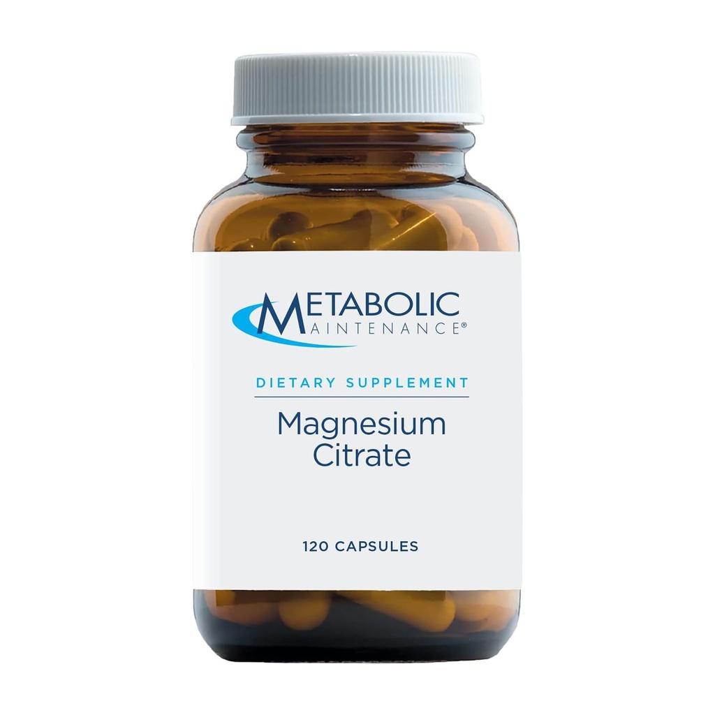 Metabolic Maintenance Magnesium Citrat 120 Kappen