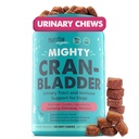 Mighty Paw Waggables Cran-Bladder (Made in den USA) | Vet Formulierte Cranberry-Ergänzung für Hunde – Cranberry Chews für Hunde, Urinary Tract & Bladder-Unterstützung, Bacon Flavored, 120 Soft Chews