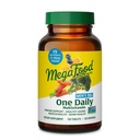 Multivitamines Megafood pour les hommes 55+ Un jour pour les hommes Multivitamines, B12 méthylé, vitamine D3, C et zinc - Vieillissement en santé, santé osseuse et musculaire et soutien immunitaire - Végétarien - 120 comprimés