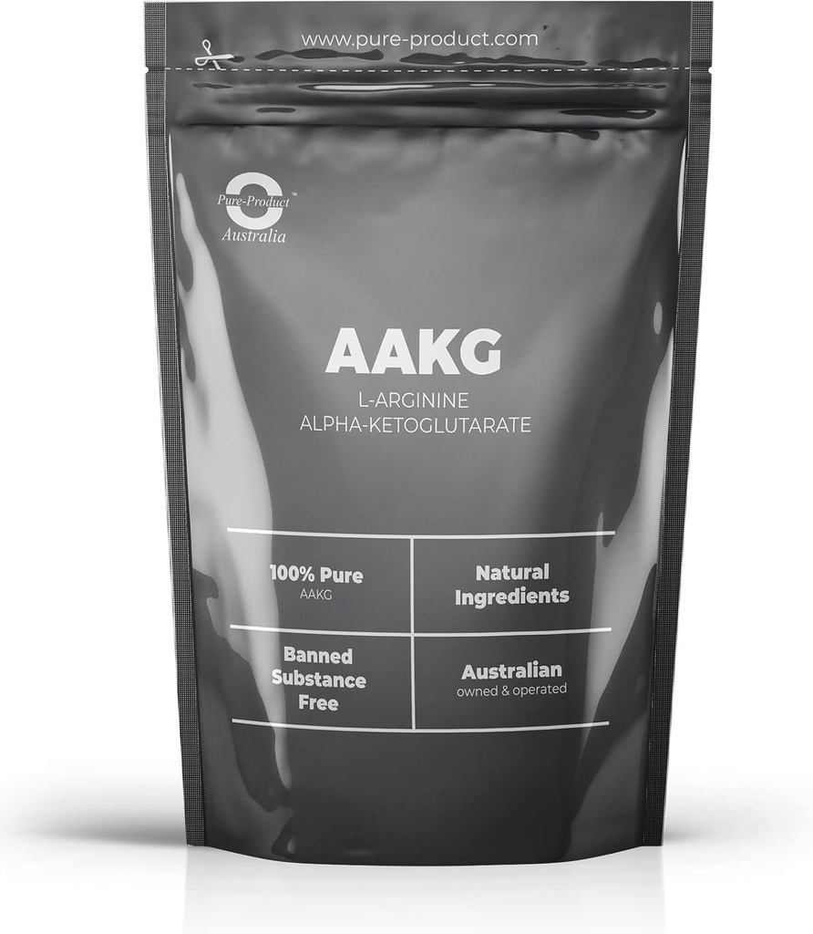 Reines Produkt Australien- L-Arginin Alpha-Ketoglutarat (AAKG) 2:1 Pulver - 1.1 lb - Vegetarisch