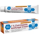 MED PRIDE 1% Clotrimazole Crème antifongique 1 oz- Fongus Traitement de la peau avec - Immersion du corps de démangeaisons - Lutte contre l'infection, la transpiration, les athlètes Pied, ténia et soulagement des démangeaisons, brûlure