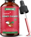 Wonder Paws Premium Kidney-Unterstützung für Hunde – Cranberry-Ergänzung für Hunde – Hunde-UTI-Behandlung – unterstützt Bladder, Detox, Urinary & Kidney Health – Liquid Kidney Supplement für Hunde 2 Unze (60ml)
