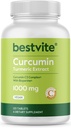 Curcumin 1000mg (Turmeric)(120 Tabletten) Hergestellt mit Curcumin C3 Complex & Bioperine - Standardisiert auf 95% Curcuminoide - Vegan