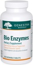 Genestra Marken Bio Enzymes | Komplette Verdauungsenzyme Formel in Kautabletten | 100 Kautabletten | Natürliche Pfefferminz Geschmack