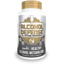 Alkoholverteidigung Kapseln | 60 Count | Fördert gesunde Alkohol Metabolismus | Enthält Dihydromyricetin, Ginger Extract