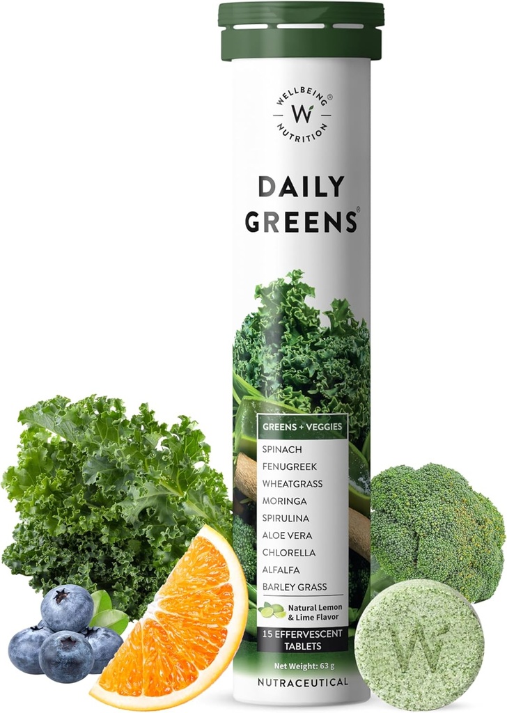 NUTRITION DE BIEN-ÊTRE Verts quotidiens