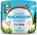 Infusionen Calm Magnesium Gummi für Kinder 90 Count - Gesunde Muskel Knochen Energie Unterstützung Weich und lecker Vegan freundlich & Non-GMO