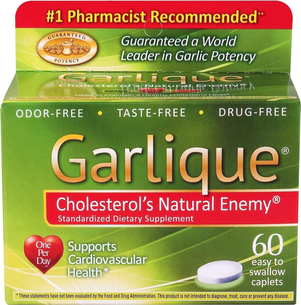 Garlique Garlic, Caplets (Pack mit 6)