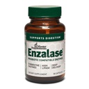 Master Supplements Enzalase - 50 Kapseln - Probiotische kompatible Enzyme - Bietet Verdauungs-Boost + Gas & Bloating Relief - Glutenfrei - 50 Portionen