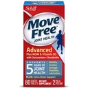 Move Free Advanced Plus MSM und Vitamin D3, 80 Tabletten - Joint Health Supplement mit Glucosamin und Chondroitin (Pack mit 3)