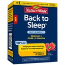 Nature faite de retour au sommeil, Melatonine rapidement dissolue, vous aide à revenir au sommeil naturellement, L-Theanine et GABA pour aider à détendre et à calmer votre esprit, 40 comprimés