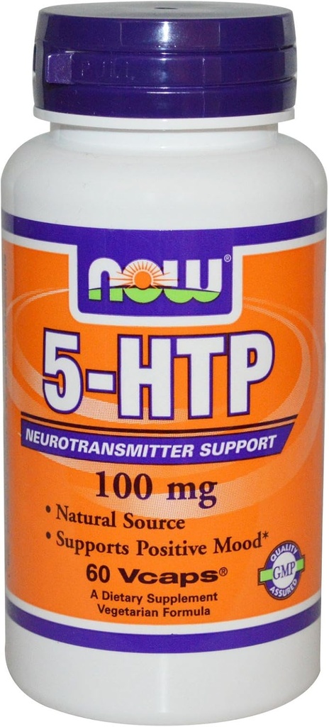 5-HTP 100mg 60 VegiCaps (paquet de 2)