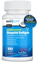 Maximale Stärke SleepAid Soft Gels - Nacht Schlafhilfe mit Diphenhydramin HCl 50mg - Nicht Habit Forming Schlaf Pillen für Erwachsene - Extra starke OTC Schlafhilfen für Erwachsene (100 Zähler)