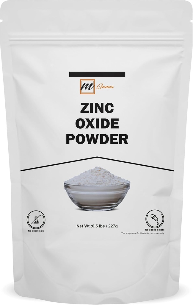 Poudre d'oxyde de zinc 100 % naturelle