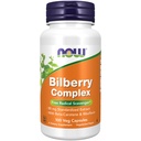 JETZT Nahrungsergänzungsmittel, Bilberry (Vaccinium myrtillus)Komplex 80 mg mit Beta-Carotene & Riboflavin, 100 Veg Kapseln