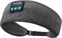 Perytong Wireless Sleep Earbuds, Einstellbare Ohr Muffs für Schlafen, Bluetooth-Kopfband mit dünnen Lautsprechern, Schlaf Kopfhörer für Training, Yoga, Reisen, Geschenk für Frauen & Männer
