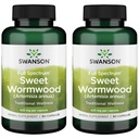 Swanson Sweet Wormwood - Kann GI Gut Health fördern, Microbial Balance & Digestive Health Support - Kräuterergänzung mit Artemisinin - (90 Kapseln, 425mg Jeder) 2 Pack