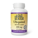 Natürliche Faktoren Ubiquinol 200 mg - Unterstützt Herz-Gesundheit & Natürliche Vitalität - Antioxidante Unterstützung Ergänzung mit Superior Absorption - Energie-Unterstützung mit Flaxseed Oil - 60 Softgels (60 Servietten)