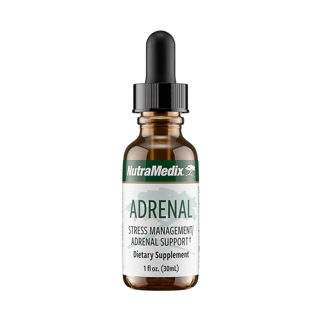 Supplément adrénal de fatigue NutraMedix - Astragalus, Schisandra, Rhodiola, et Ginseng Extrait pour le soutien énergétique, l'endurance et le stress - mélange Adaptogène végétalien (1oz / 30ml)