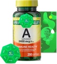 Vitamin A Supplement 2400 mcg, 250 Softgels with Bundle Exclusive Vitamins & Minerals - A to Z - Better Ligth&Spring Guide