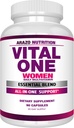 Arazo Nutrition Vital One Multivitamin für Damen - Daily Wholefood Supplement - 90 Vegan Kapseln