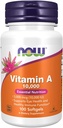 Nourriture, vitamine A, 10 000 UI, 100 softgels