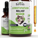 Cat Constipation Relief - Kann helfen, Verstopfung und blockierte Schleifen zu reduzieren, Bowel-Bewegung zu verbessern, und vieles mehr - Verstopfung Relief für Katzen - Cat Laxative - 1 fl oz - Chicken Flavor (2)