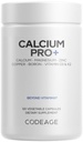 Codeage Kalzium 250mg Supplement, Vitamin D3, Magnesium, Zink, Kupfer, Boron, Vitamin K2-2-Monat Versorgung - Elementale Kalzium Pillen & Hohe Calcium Vitamine, Non-GMO - 120 Kapseln