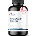 Designs für die Gesundheit OmegAvail Synergy - Omega-Komplex für Erwachsene - Omega 3-6-7-9 Fettsäuren aus Borretsch- und Macadamiaöl + Triglycerid (TG) Fischöl mit DHA & EPA (60 Softgels)