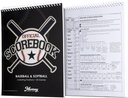 Murray Sporting Goods Baseball & Softball Scorebook - 35 Spiele Score Book - Score Keeping Book for Stats - Erwachsene, Jugend, Little League Baseball Softball Scorebook für Scorekeepers