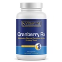RX Vitamins Cranberry Kapseln - Cranberry Ergänzung für Hunde und Katzen - Unterstützung für Urinary Tract Gesundheit und Blasen Gesundheit - Katze UTI Remedy und Hund UTI Prävention - Boost Immune Support - 90 count