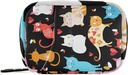 xigua Cat Pill Case 7 jours Pill Organizer Box avec fermeture à glissière pour les vitamines, médicaments et suppléments