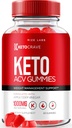 rize labs Keto Crave Keto ACV Gummis für Advanced Weight Loss, Maximum Strength Supplement, Gomitas Bewertungen (60 Gummis)