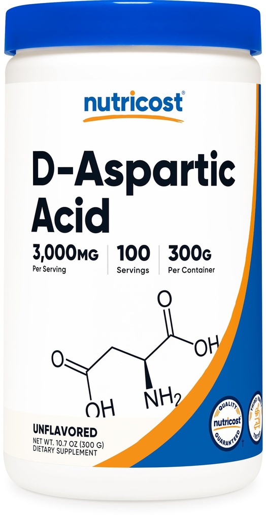 Poudre 300G - Acide d-aspartique pur D