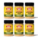 Bragg Nutritional Yeast Roasted Garlic Seasoning - (6 Pack) 3 Unze - Dairy-Free Parmesan Cheese Substitute - Perfekt für Salaten, Pastas, Popcorn, und mehr
