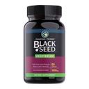 Erstaunliche Kräuter Black Seed Öl Kapseln - Schwarz Seed Öl Pillen, Schwarz Cumin Seed Öl Kapseln, kalt gepresst Nigella Sativa Ergänzung, Schwarzes Öl, Non GMO, 100% Pure - 60 Vegetarische Kapseln, 1000 mg