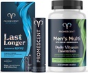 Promescent Desensitizing Delay Spray für Männer klinisch getestet, um Sie Last länger in Bed + Multivitamin für Männer, Vitamin B12, Vitamin C, Vitamin D3, KSM-66 Ashwagandha, Qualität Männer Multivitamine