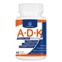 Supplément de vitamine ADK 20000 UI - Vitamines de haute puissance A, D3 et K1 pour le coeur, la santé des os et les immunosupport de vitamine ADK 60 Capsules