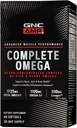 GNC AMP Complete Omega, unterstützt Herz, Gelenk, Gehirngesundheit, 60 Zähler
