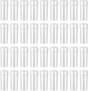 100Pcs 5ML Petits contenants en plastique de pilule vide Bouteilles échantillon Bouteilles Tube d'essai avec bouchons par HRLORKC