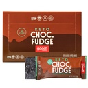 Gut! Snacks Schokolade Fudge Keto Protein Bar, Vegan, Soja & Glutenfrei, Low Sugar Meal Ersatz, 11g High Protein, Natural Healthy Snack, Für Sportler & Active Lifestyles, 3g Net Carbs, 12 Bars