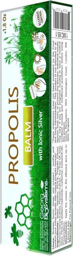 Baume propolis avec argent ionique 30g/1...