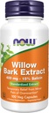 JETZT Nahrungsergänzungsmittel, White Willow Bark 400 mg mit 15% Salicin, Standardisierter Extrakt, 100 Veg Kapseln