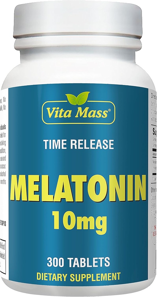 Melatonine 10 mg - TR Délai de libération - 300 comprimés - Concentration maximale