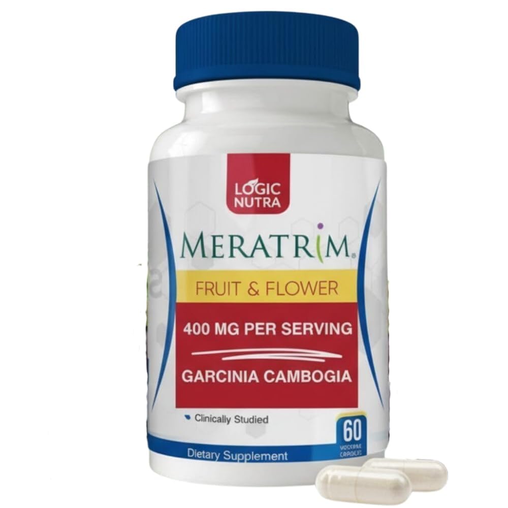 Meratrim Proprietary Blend 400 mg - Garcinia Mangostana (Fruit Ridd) Extrait - Sans stimulant - 60 capsules végétales