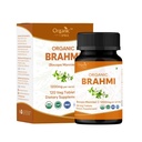 Brahmi 120 Tabletten – USDA Organic Bacopa Monnieri Supplement – Unterstützt Fokus, ruhig &amp; Gedächtnis – Herbal Nootropic*