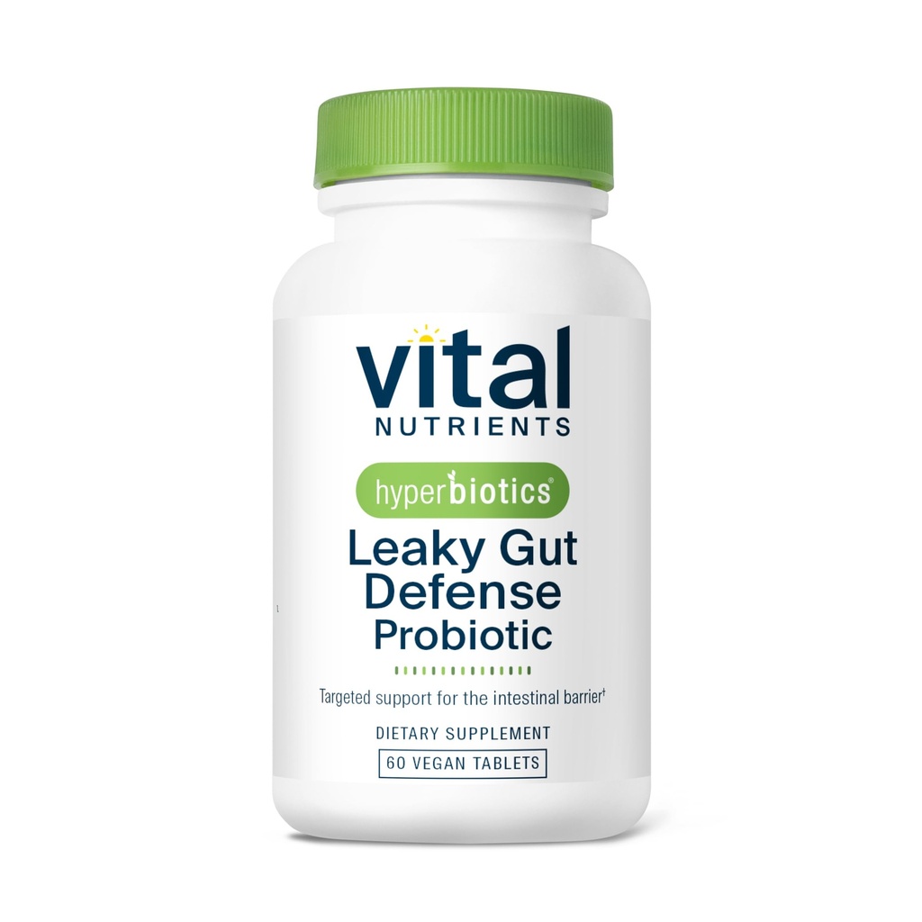 Hyperbiotiques Éléments nutritifs vitaux Supplément de réparation de Gut de fuite Probiotique.La formule soutenue par la science renforce la barrière intestinale et la santé des Guts.