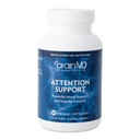 BRAINMD Dr Amen Attention Support - 90 Kapseln - Fördert Mental Focus & Impulse Control - Glutenfrei - 30 Portionen