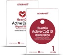 NANOWELL HeartOn Active CoQ10 Kaneka Ubiquinol 100 Plus Herzgesundheitsergänzung - 30 Softgels X 1 Box für 1 Monat (30 Zähler)